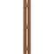 Ekena Millwork Americraft 2-Board, 3 Batten Exterior Real Wood Spaced Board-n-Batten Shutters, ARW401SB207X42BTH, PR ARW401SB207X42BTH - alternate 2